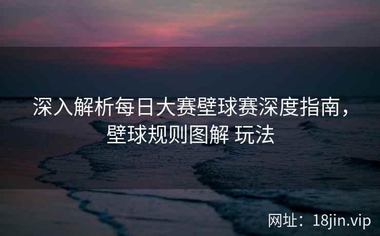 深入解析每日大赛壁球赛深度指南，壁球规则图解 玩法