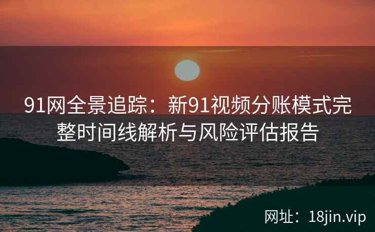 91网全景追踪：新91视频分账模式完整时间线解析与风险评估报告